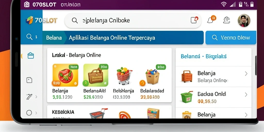 Antarmuka intuitif dan beragam pilihan produk di 070SLOT.