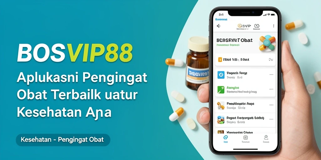 Tampilan antarmuka sederhana dan efektif untuk pengingat obat.