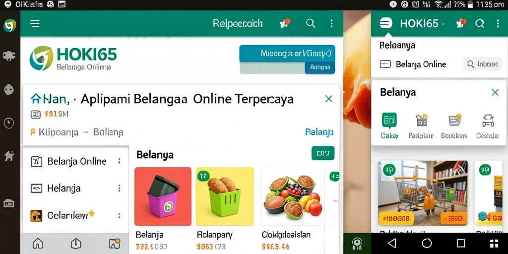 Tampilan antarmuka HOKI65 yang modern dan user-friendly.