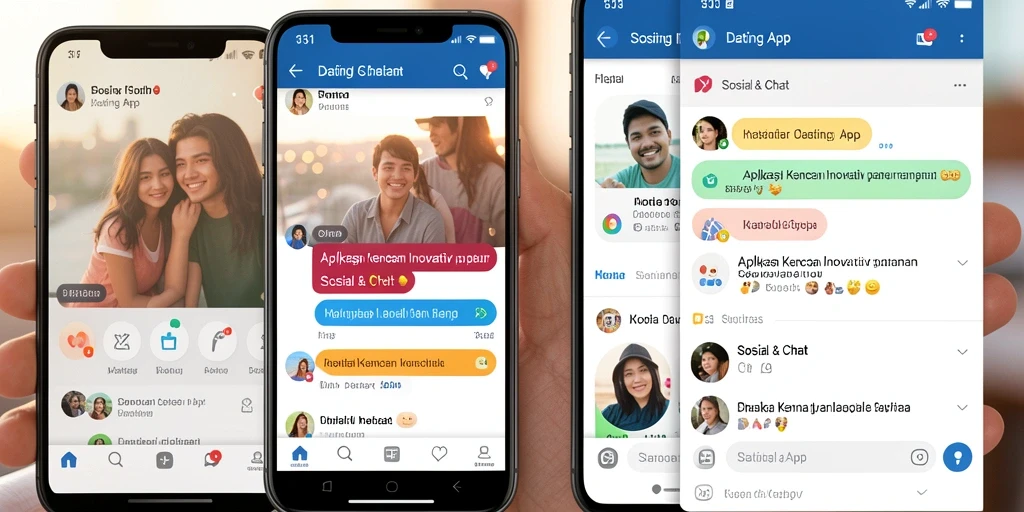 Tampilan antarmuka S13 yang modern dan user-friendly untuk kencan online.