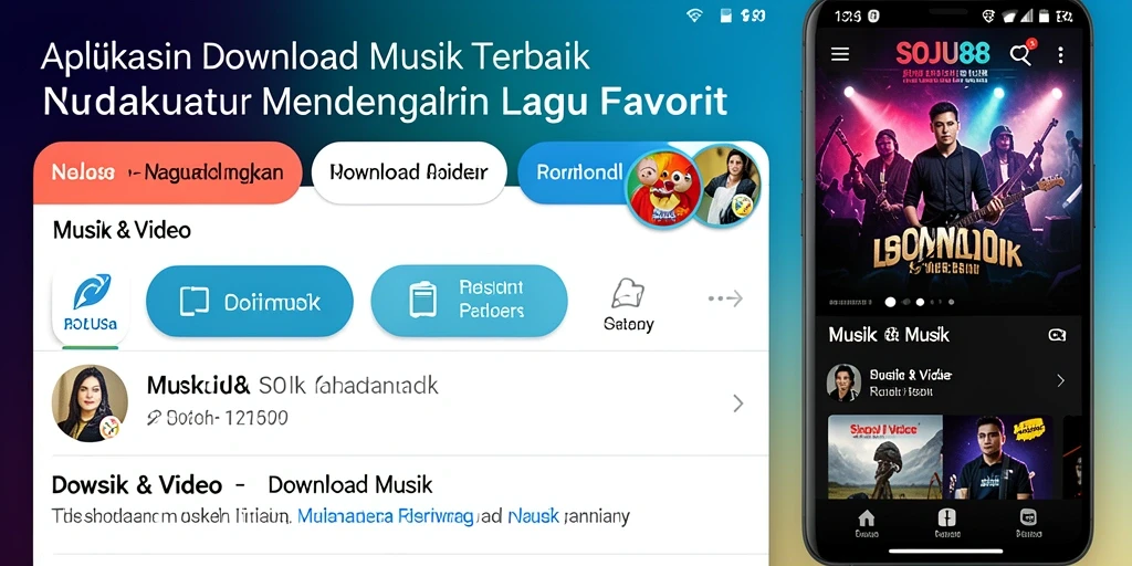 Antarmuka SOJU88 yang intuitif untuk Download Musik.