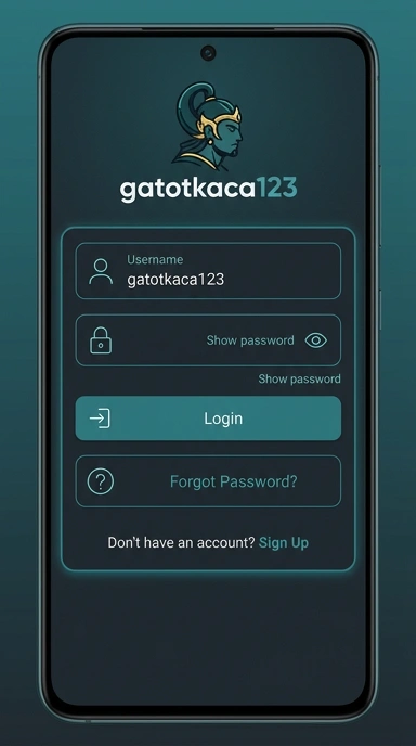 Cara Mudah Masuk Akun gatotkaca123 Untuk Pengguna Android